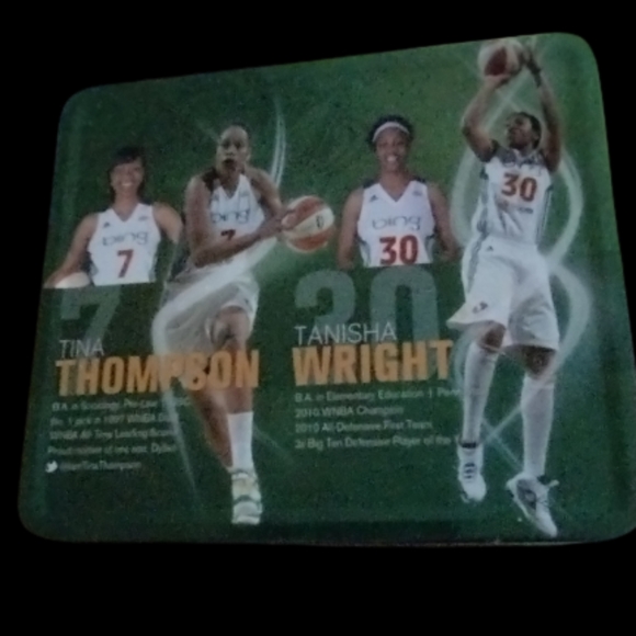 Seattle Storm Other - 2013 Seattle Storm Lunchbox Camille Little Shekinna Strickland Tanisha Wright'